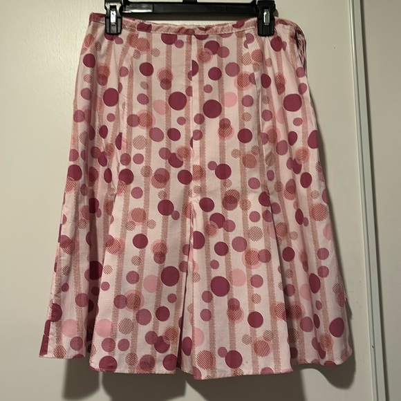 Willi Smith Dresses & Skirts - Willi Smith pink polka dot skirt